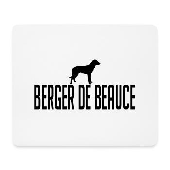 BERGER DE BEAUCE Hunderasse Hunde Hund Wilsigns - Mousepad (Querformat) - Weiß - Vorne