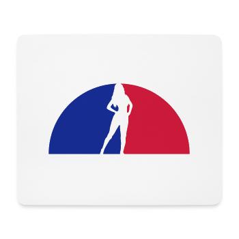 Sunset Mrs. Sexy - Mouse Pad (horizontal) - white - Front