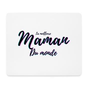 La meilleure maman du monde - Tapis de souris (format paysage) - blanc - Devant