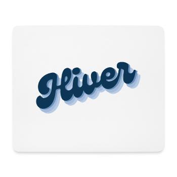 Winter - Mousepad (Querformat) - Weiß - Vorne