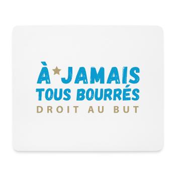 Marseillais alcool humour - Tapis de souris (format paysage) - blanc - Devant