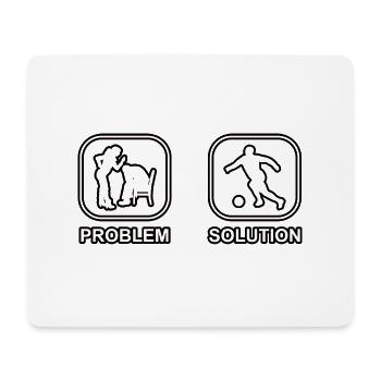 Football player Football Football coach Footballer - Mouse Pad (horizontal) - white - Front