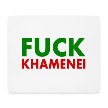 Fuck khamenei Chamenei - iran - Mousepad (Querformat) - Weiß - Vorne