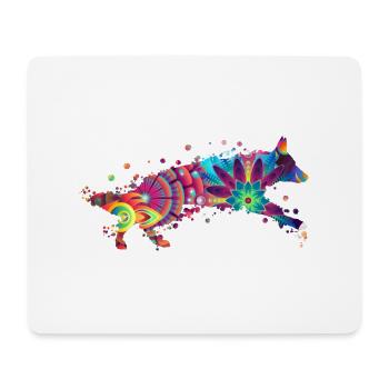 GERMAN SHEPERD Deutscher Schäferhund - Mousepad (Querformat) - Weiß - Vorne