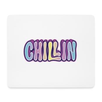 Chillin Chill - Mousepad (Querformat) - Weiß - Vorne