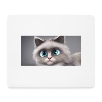 My sweet Cat - Mousepad (Querformat) - Weiß - Vorne
