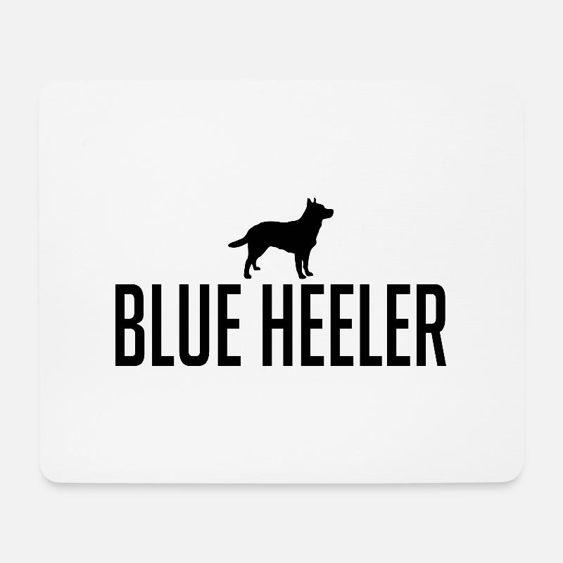 Blue Heeler Dog breed Cattle Dog Dogs Wilsigns - Mouse Pad (horizontal) - white