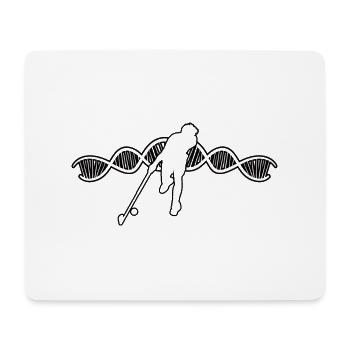 Hockey Hockeyspieler Feldhockey Geschenk Unihockey - Mousepad (Querformat) - Weiß - Vorne