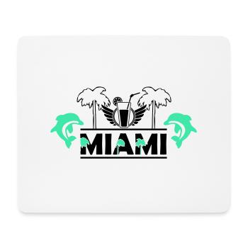 Miami - Mousepad (Querformat) - Weiß - Vorne