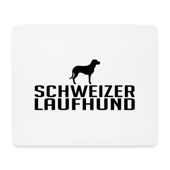 Schweizer Laufhund Hunderasse Hund Hunde Wilsigns - Mousepad (Querformat) - Weiß - Vorne