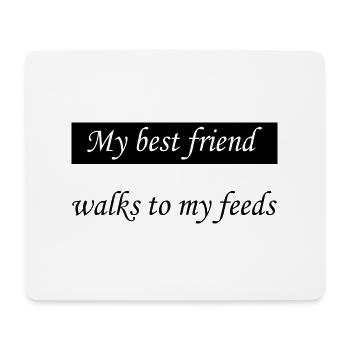 Hund Dog - Mouse Pad (horizontal) - white - Front