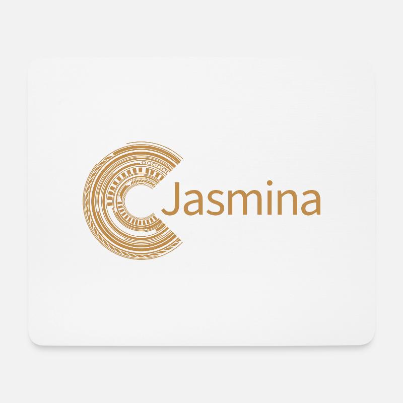 Für Jasmina - Mousepad (Querformat) - Weiß