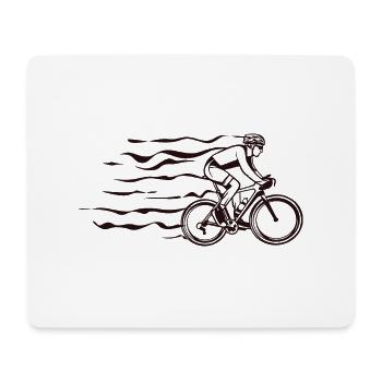 Triathlon Swim Bike Run Marathon - Mousepad (Querformat) - Weiß - Vorne