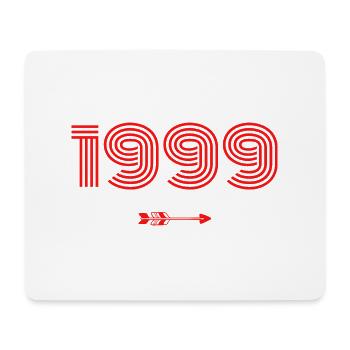 Né en 1999 - Tapis de souris (format paysage) - blanc - Devant