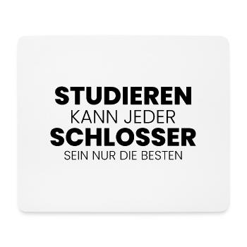 Handwerker Handyman Handwerk Werkzeug Baustelle - Mousepad (Querformat) - Weiß - Vorne