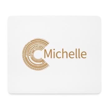 Für Michelle - Mousepad (Querformat) - Weiß - Vorne