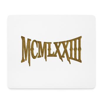 MCMLXXIII 1973 50. Geburtstag B-Day Geburtstagsgeschenk - Mousepad (Querformat) - Weiß - Vorne