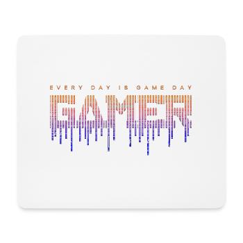 Spiel Gamer Spiel Spaß Zitat lustige Liebe Hacker Video - Mousepad (Querformat) - Weiß - Vorne