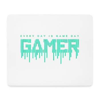 Spiel Gamer Spiel Spaß Zitat lustige Liebe Hacker Video - Mousepad (Querformat) - Weiß - Vorne