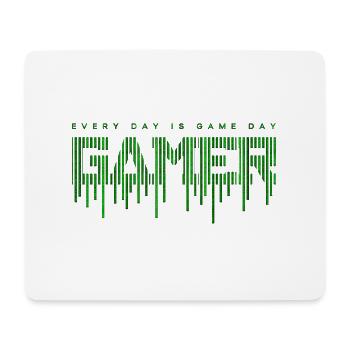 Spiel Gamer Spiel Spaß Zitat lustige Liebe Hacker Video - Mousepad (Querformat) - Weiß - Vorne
