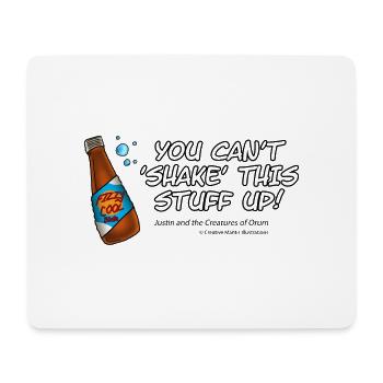 Fizzy Cool Soda 2 - Mouse Pad (horizontal) - white - Front