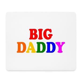 Big daddy - Mousepad (Querformat) - Weiß - Vorne
