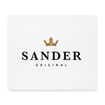 Zander - Mouse Pad (horizontal) - white - Front
