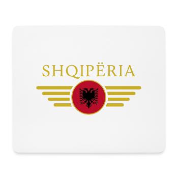 Ich liebe Albanien, Eleganz Stil Design T-Shirt - Mousepad (Querformat) - Weiß - Vorne