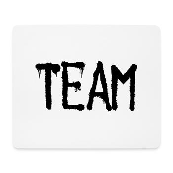 team - Mousepad (Querformat) - Weiß - Vorne