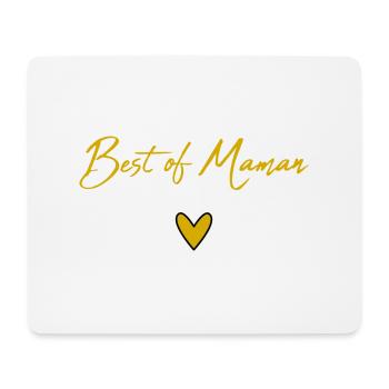 MOM. MOTHER'S DAY. HAPPY MOTHER'S DAY. HAPPY BIRTHDAY - Mouse Pad (horizontal) - white - Front