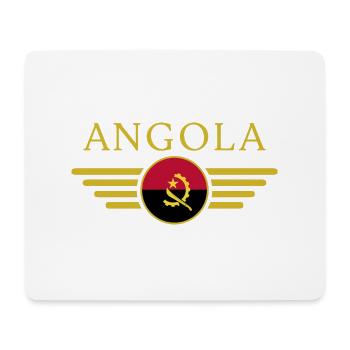 J’aime l’Angola, T-shirt design de style élégance - Tapis de souris (format paysage) - blanc - Devant