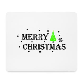 Merry Christmas - Mousepad (Querformat) - Weiß - Vorne