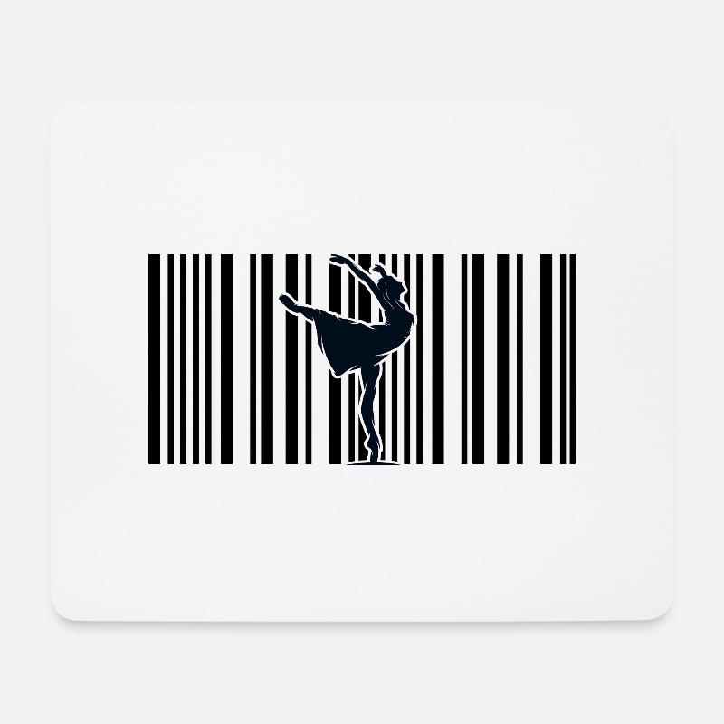 Tänzerin dance Tanzverein Tanzkurs - Mousepad (Querformat) - Weiß