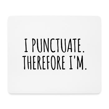 Sarkasmus für Grammatik-Fans - Mousepad (Querformat) - Weiß - Vorne