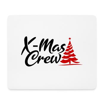 Équipage de Noël Équipage de Noël - Tapis de souris (format paysage) - blanc - Devant