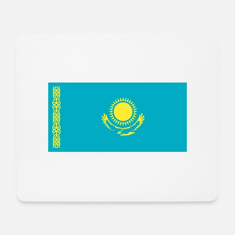 Kasachstan - Mousepad (Querformat) - Weiß