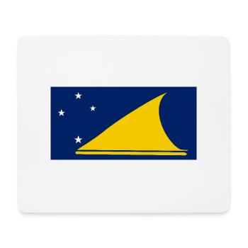 Tokelau - Mousepad (Querformat) - Weiß - Vorne