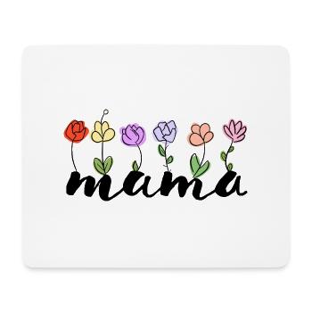 Mom - Flowers Mother's Day Mom - Mouse Pad (horizontal) - white - Front