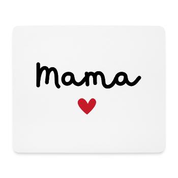 Mama of Love - Mama Geschenk - Mousepad (Querformat) - Weiß - Vorne