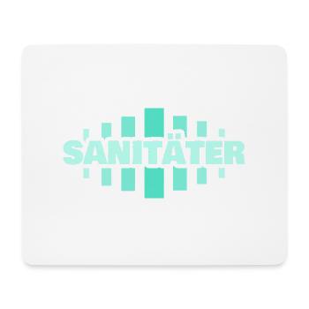Beruf Sanitaeter - Mousepad (Querformat) - Weiß - Vorne