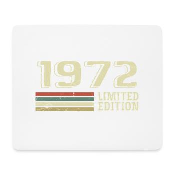 Jahrgang 1972 Geburtstag 1972 Jahrgang 1972 - Mousepad (Querformat) - Weiß - Vorne