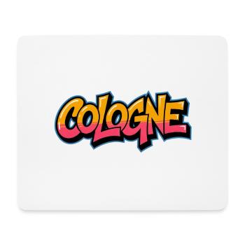 Cologne Graffiti Style | Köln Shirt - Mousepad (Querformat) - Weiß - Vorne