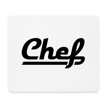 Chef - Mousepad (Querformat) - Weiß - Vorne