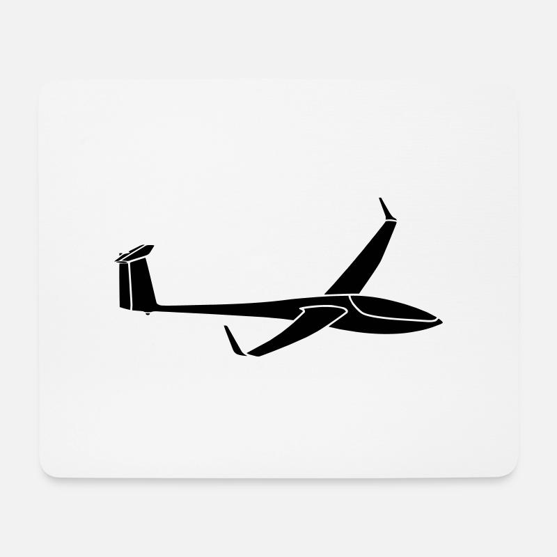DG800 - Mousepad (Querformat) - Weiß