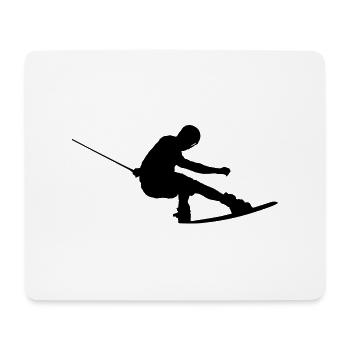 wakeboarder_10 - Mouse Pad (horizontal) - white - Front