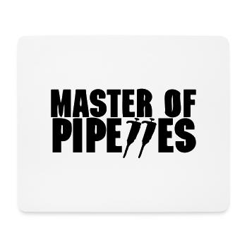 Master of Pipettes - Mouse Pad (horizontal) - white - Front