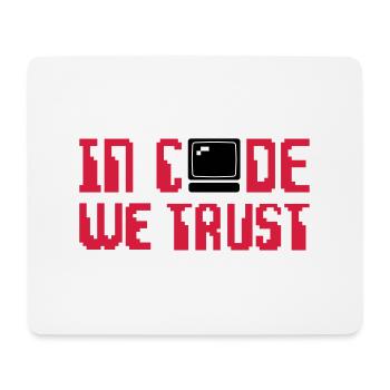 Geek - Tapis de souris (format paysage) - blanc - Devant
