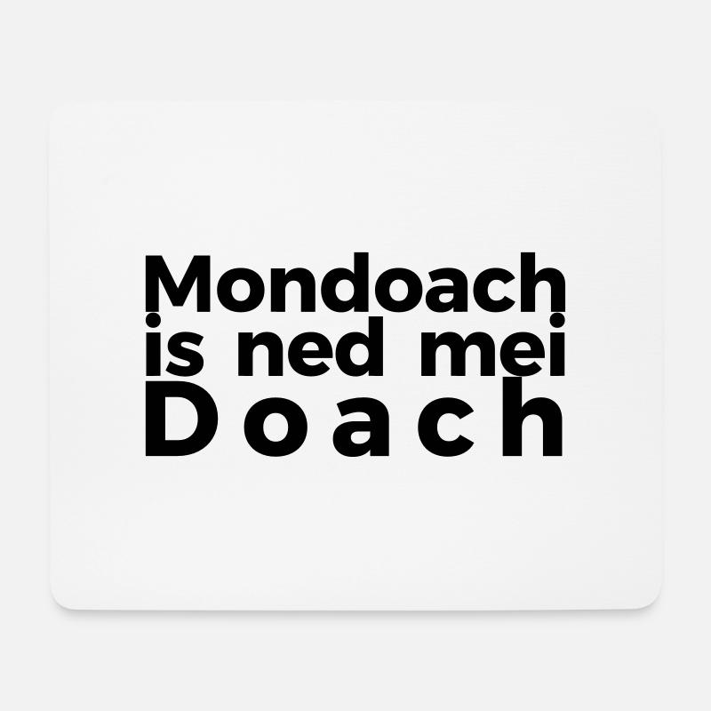 Mondoach montserrat - Mousepad (Querformat) - Weiß