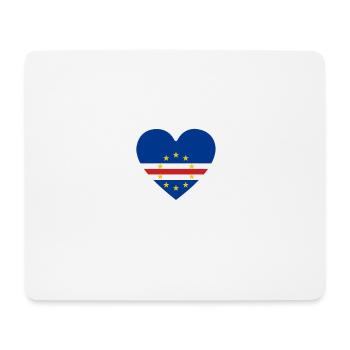 Cap-Vert Cape Verde Cabo Verde Cadeau De Drapeau - Tapis de souris (format paysage) - blanc - Devant