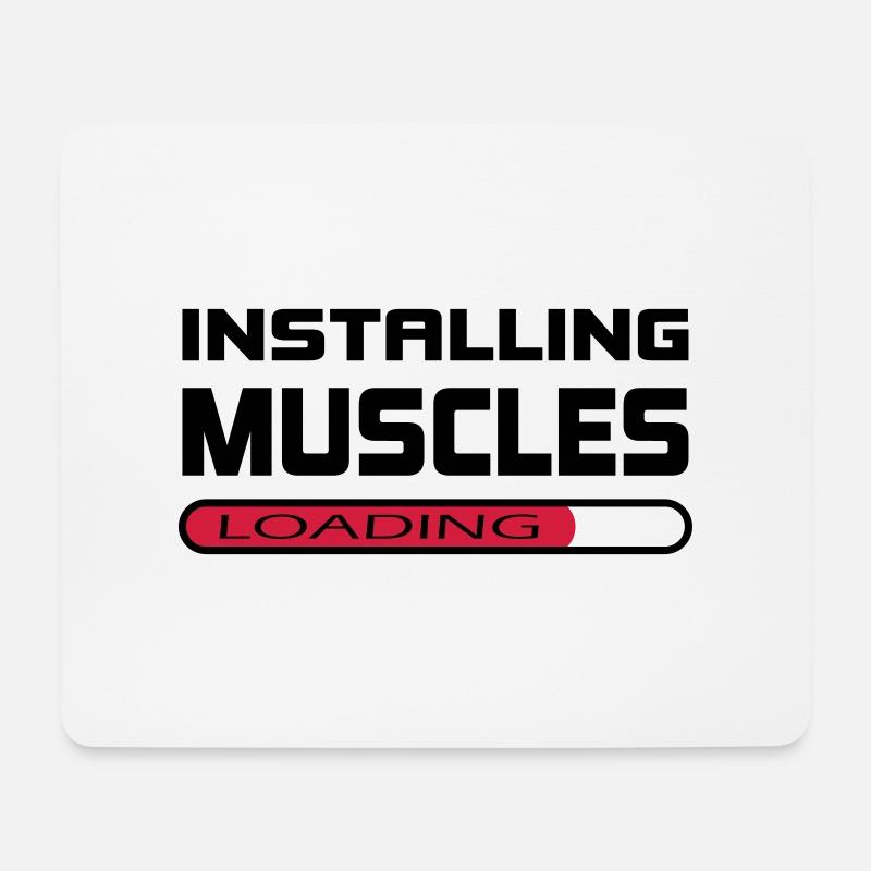 Installing Muscles Install Muscle Gift - Mouse Pad (horizontal) - white